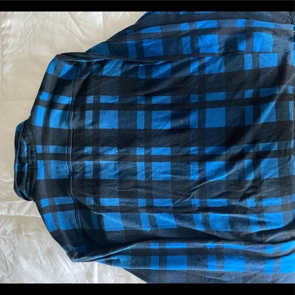 Ralph Lauren long sleeve flannel plaid shirt - Picture 3 of 5